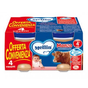 Mellin omogeneizzato carne